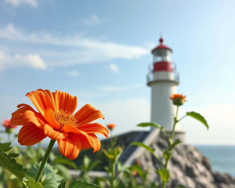 flower, bell pepper, circle, lighthouse, costume